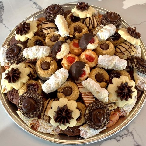 7 Dozen Cookie Tray- Wedding - We Create Delicious Memories - Oakmont Bakery