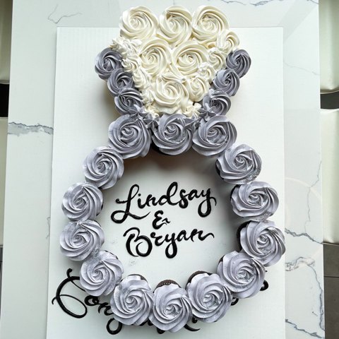 Ring-shaped Cake With Delicate Flourishes And Ring On Top, Created With  Generative Ai Stock Photo, Picture and Royalty Free Image. Image 201380258.
