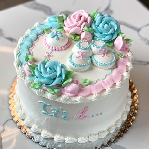 Gender Reveal Cake – A Sweet Morsel Co.