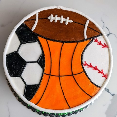 Zickupy Basketball Cake Topper Happy Birthday Basketball India | Ubuy