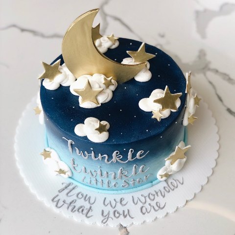 Twinkle Twinkle Little Star (Inscription on Board) - We Create Delicious  Memories - Oakmont Bakery