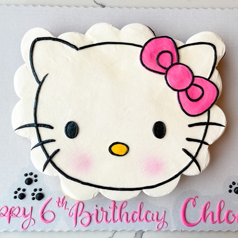 Hello Kitty2 dz Cupcake Cake - We Create Delicious Memories - Oakmont Bakery