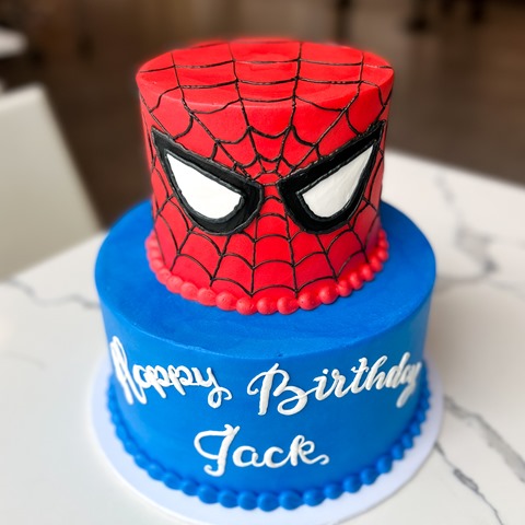 Spiderman cake (designer) by Yalu Yalu-cokhiquangminh.vn