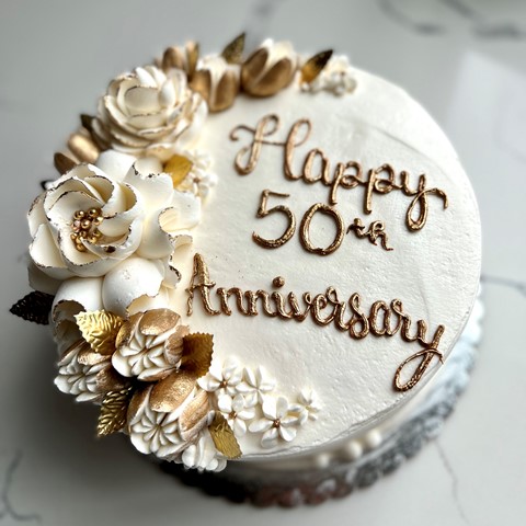 Anniversary Cake - DP Saini Florist-nextbuild.com.vn