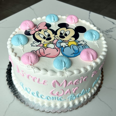 minnie and mickey baby