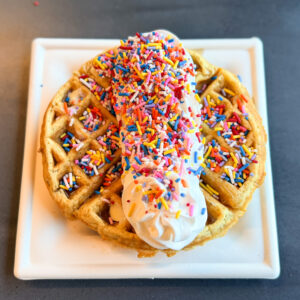 Birthday Cake Waffle
