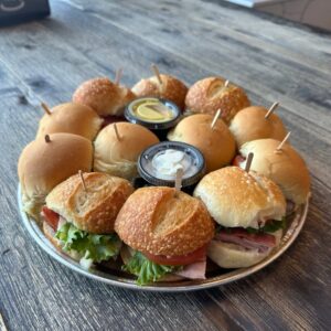 Sandwich Sliders Platter<br>Small Tray- 12 Sliders