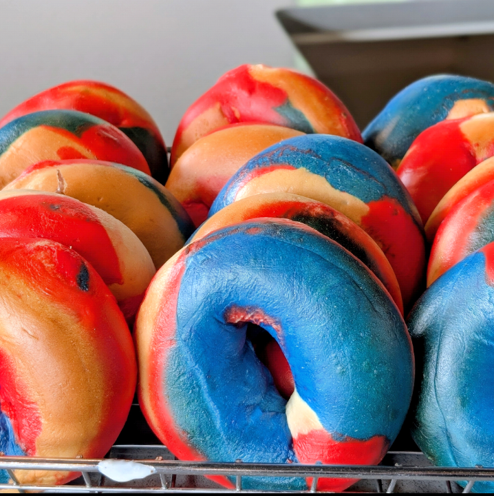 Patriotic Bagel