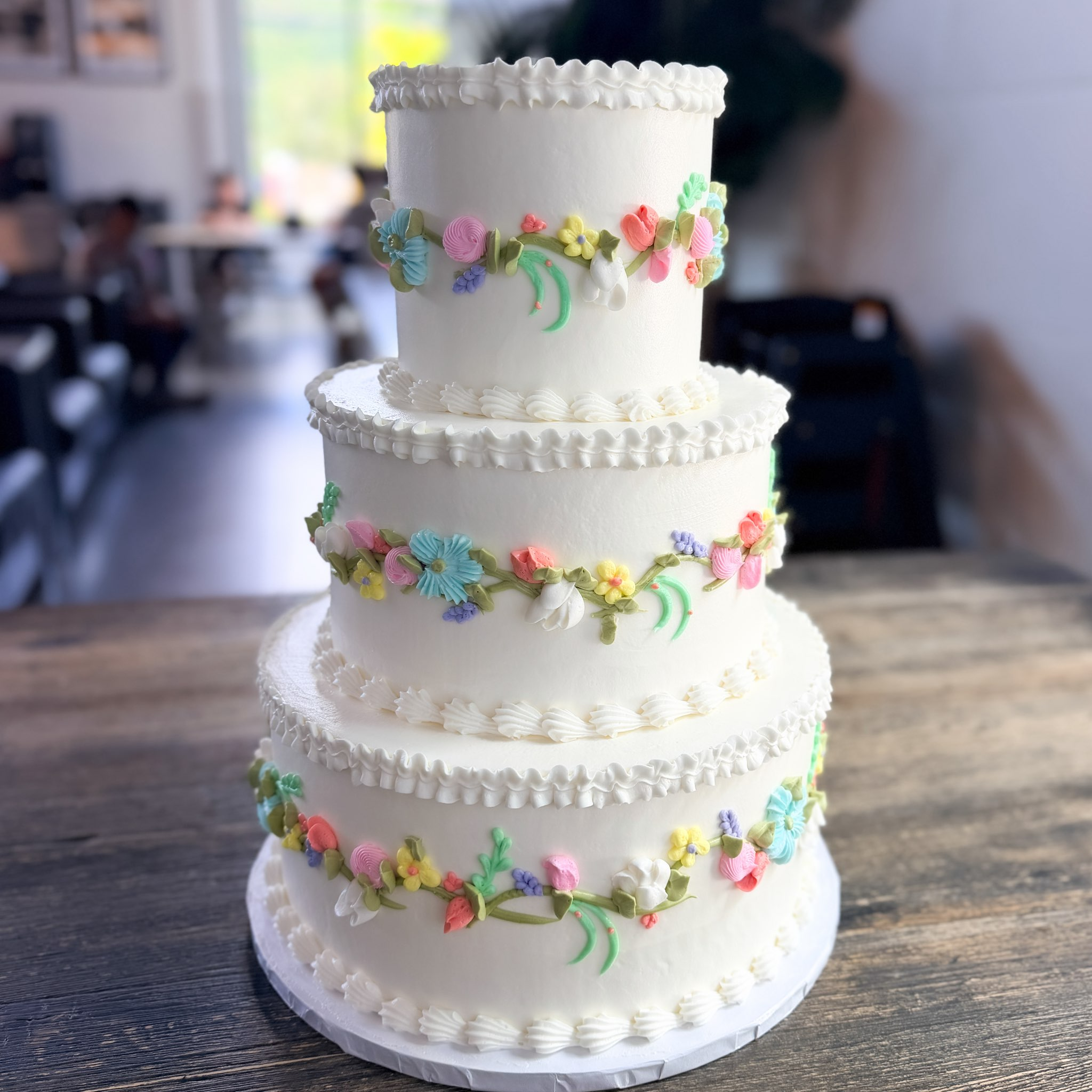 Vine Cake Colorful Pastels