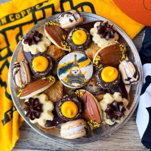 Steelers in Paris Dessert Tray