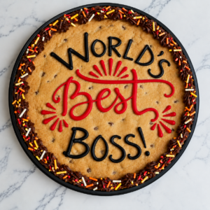 World's Best Boss<br>12" Cookie Cake