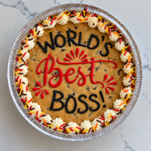 World's Best Boss<br>9" Cookie Cake