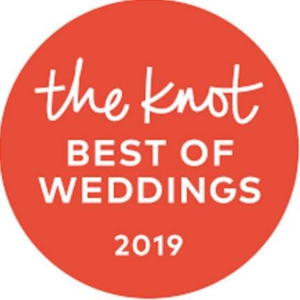 The Knot Best of Weddings 2019 badge