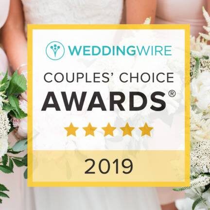 Wedding Wire Couple's Choice Awards 2019 badge